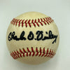 Charles O. Finley Single Signed Baseball With Beckett COA