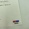 Beautiful Gil Hodges Single Signed Official National League Baseball PSA DNA COA