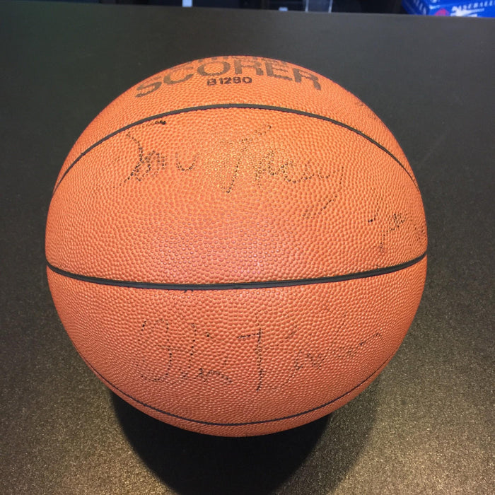 1970's Kansas City Sacramento Kings Team Signed Autographed Basketball