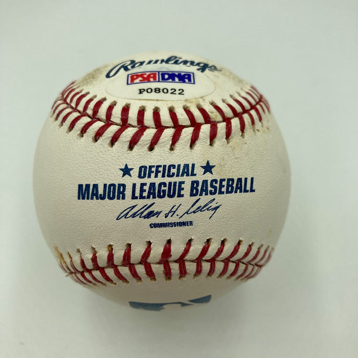 Stan Musial Signed MLB Baseball PSA DNA Graded 10 Auto 9.5 Overall