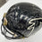 1995 Atlanta Falcons Team Signed Eric Metcalf Game Used Helmet JSA COA