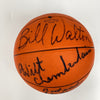Wilt Chamberlain Abdul Jabbar Shaq Lakers Legends Signed Basketball JSA COA