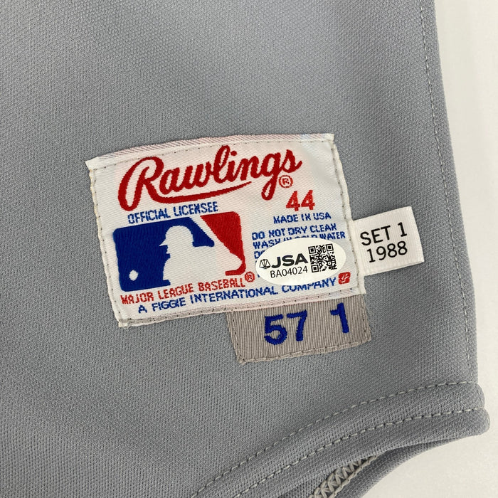Nolan Ryan Signed Authentic 1988 Texas Rangers Game Model Rawlings Jersey JSA