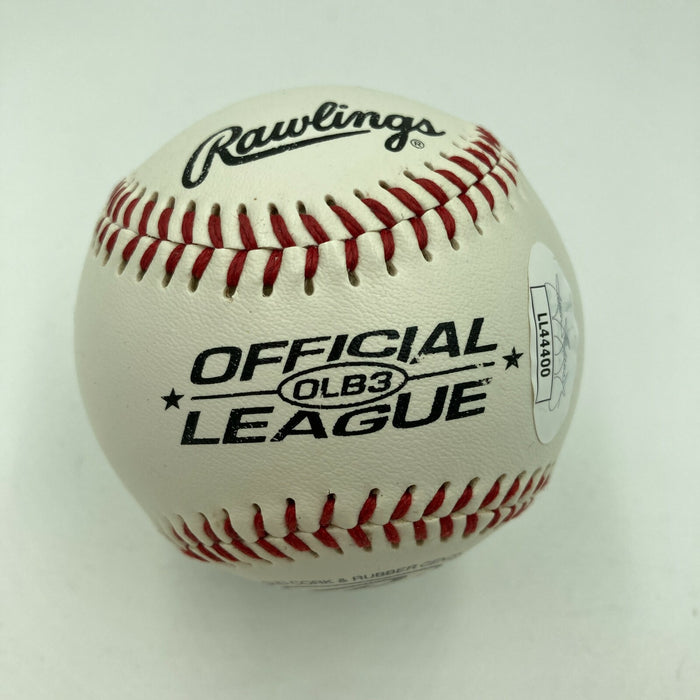 Warren Beatty Dick Tracy Signed Autographed Baseball Movie Star With JSA COA