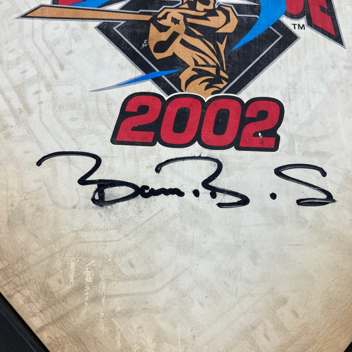 Barry Bonds Signed 2002 All Star Game Big League Challenge Home Plate JSA COA