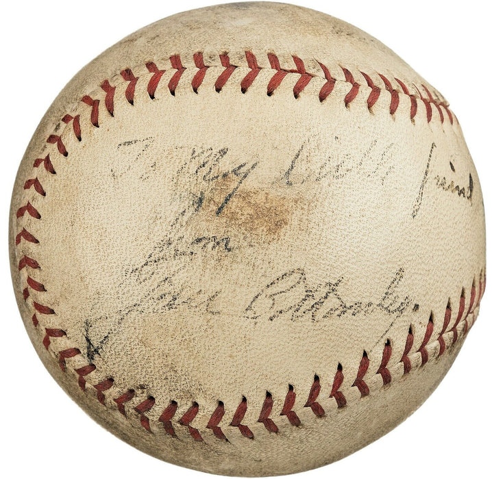 Jim Bottomley Single Signed 1930's National League Baseball PSA DNA COA