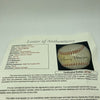 Rare Johnny Murphy Single Signed American League Baseball JSA The Only One Known