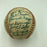 1957 Chicago White Sox Team Signed Autographed Baseball With Nellie Fox