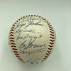 1966 Chicago Cubs Team Signed Baseball Ernie Banks Billy Williams Ron Santo JSA