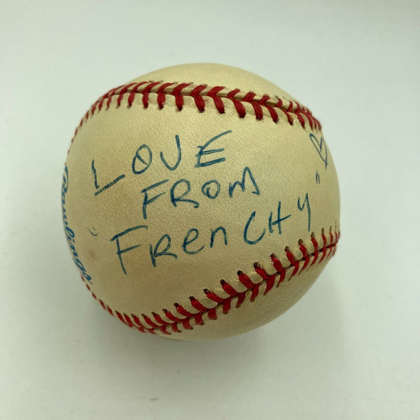 Didi Conn "Frenchy" Signed American League Baseball Grease Movie Star