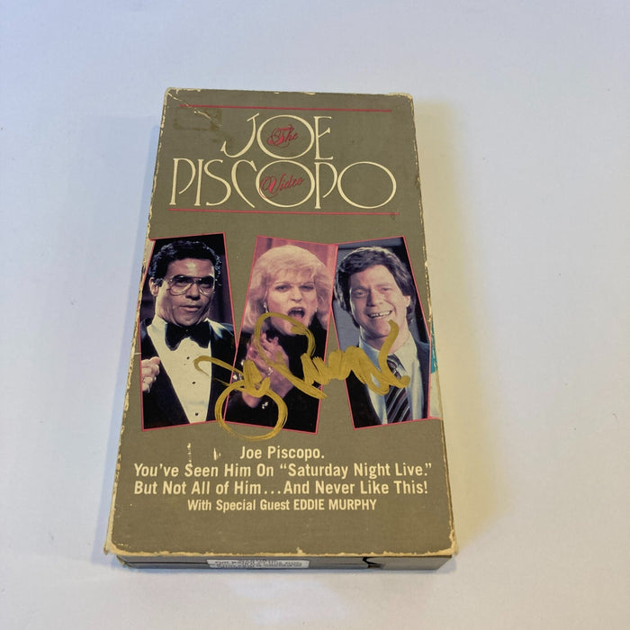Joe Piscopo Signed Autographed Vintage VHS Movie JSA COA