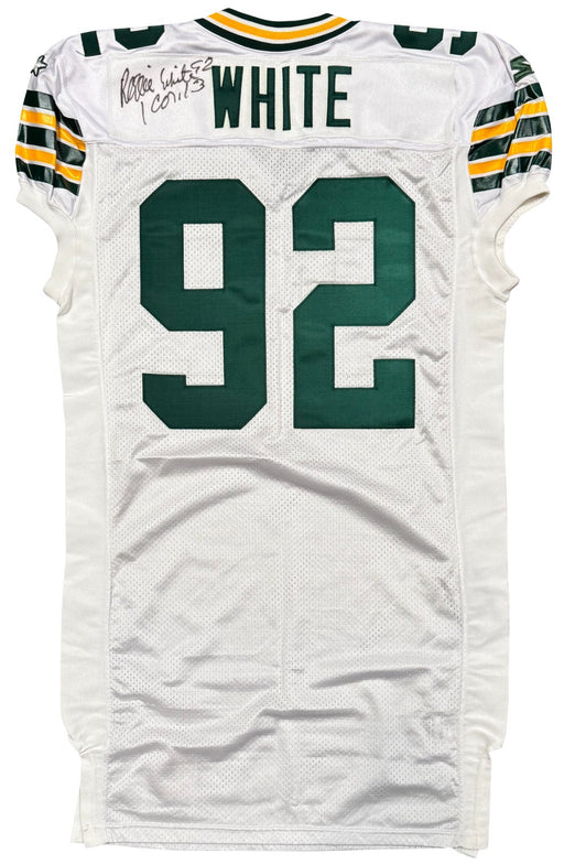 Reggie White 1994-95 Signed Green Bay Packers Game-Issued Starter Jersey JSA COA