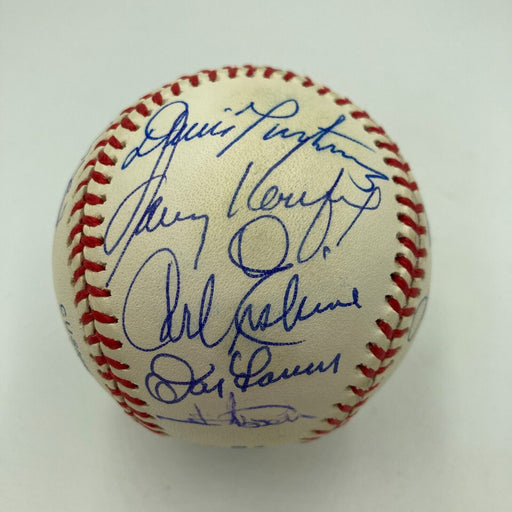 Beautiful No Hitter Pitchers Multi Signed Baseball 18 Sigs With Sandy Koufax JSA