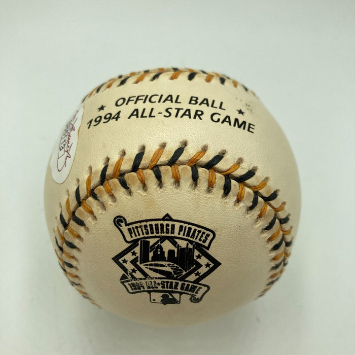 Muhammad Ali Single Signed 1994 All Star Game Baseball JSA COA