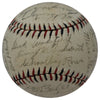 The Finest 1942 Detroit Tigers Team Signed Baseball 30 Signatures With JSA COA