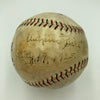 Bill McGowan Single Signed 1925 American League Baseball JSA COA RARE