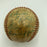 1961 World Series Umpires Signed Game Used Baseball JSA COA Yankees Reds
