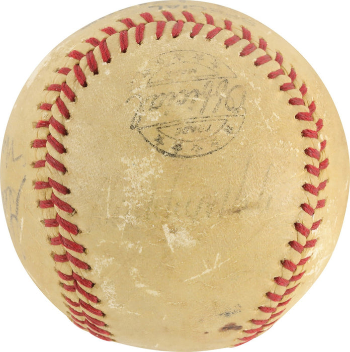 Gil Hodges & Don Drysdale Signed Baseball JSA COA