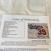 Roy Campanella Signed Brooklyn Dodgers Authentic Game Model Jersey With JSA COA