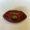 Isaac Bruce Signed Super Bowl XXXIV Game Used Football St. Louis Rams PSA DNA