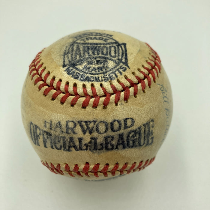 1946 Boston Red Sox AL Champs Team Signed Baseball Ted Williams JSA COA