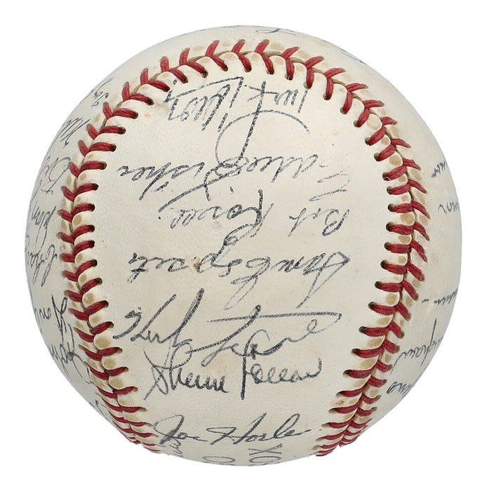 1962 Chicago White Sox Team-Signed Baseball Nellie Fox JSA COA