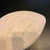 1985 Oklahoma Sooners Troy Aikman Pre Rookie Team Signed Football 80 Sigs! JSA
