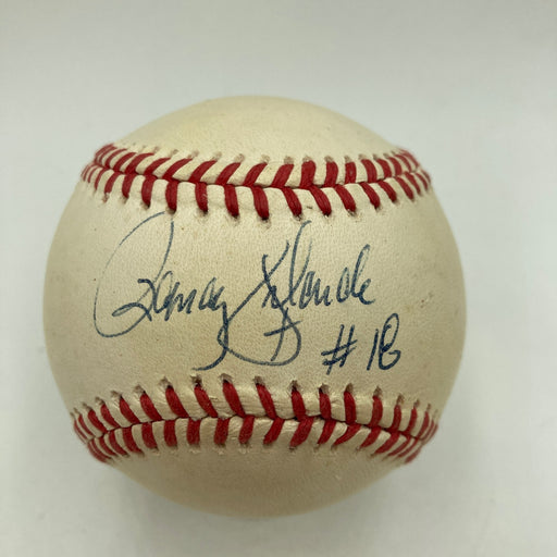 Randy Velarde Signed Official American League Baseball