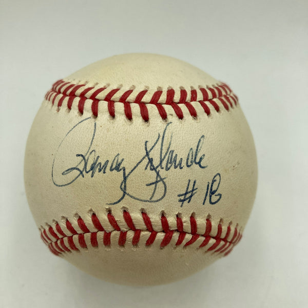 Randy Velarde Signed Official American League Baseball