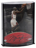 Beautiful Michael Jordan Signed Bulls Game Used Floor Display UDA PSA & GOAT COA