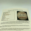 Beautiful Walter Payton Signed National League Baseball With JSA COA NFL HOF