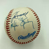 Nolan Ryan 7 No Hitters Signed Baseball With All 7 Catchers JSA COA