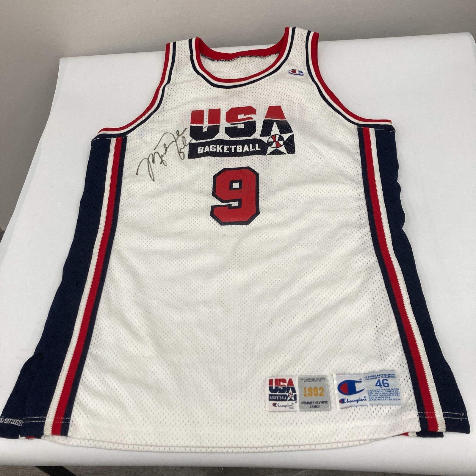 Champion USA BASKETBALL JORDAN 9 ユニフォーム Vintage Champion USA Jordan 9 Basketball Basketball Jersey