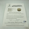 Joe Cronin Joe Medwick Earl Averill Max Carey HOF Multi Signed Baseball PSA JSA