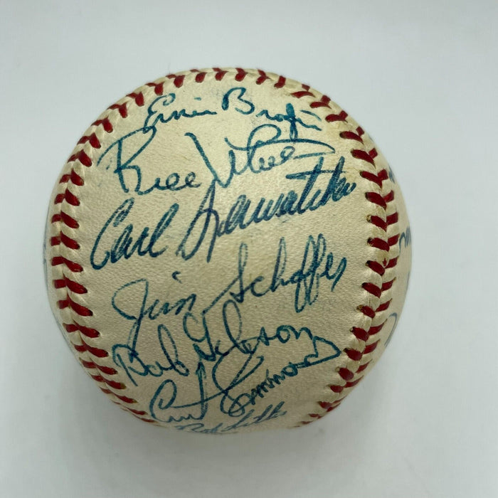 Beautiful 1961 St. Louis Cardinals Team Signed Baseball PSA DNA COA