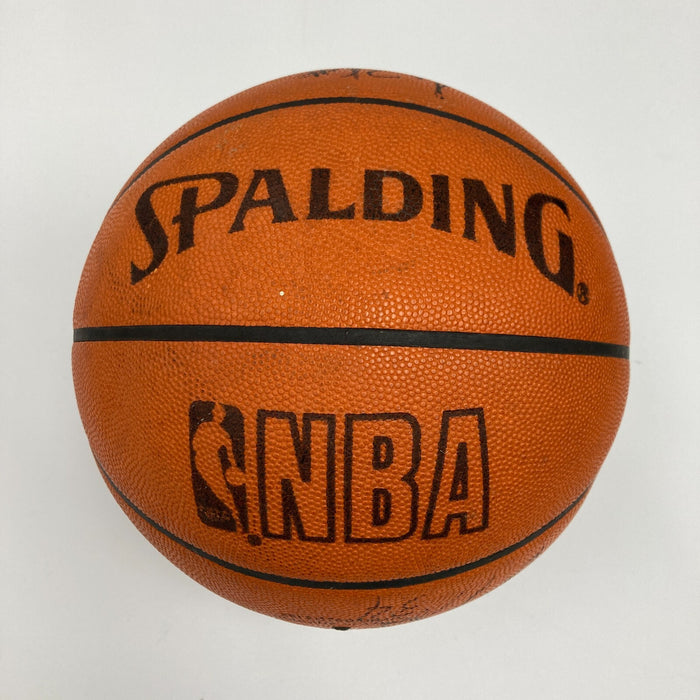 1993-94 Dallas Mavericks Team Signed Official NBA Game Issued Basketball