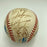1998 Tampa Bay Rays Inaugural Season Team Signed American League Baseball
