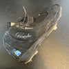 Derek Jeter "11th Yankee Captain" Signed Heavily Inscribed Game Used Cleats JSA