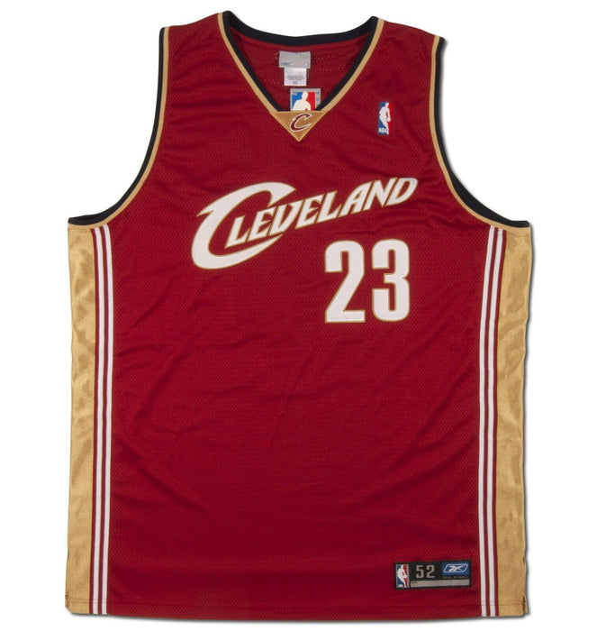 LeBron James Rookie Signed Cleveland Cavaliers Jersey UDA Upper Deck COA #4/23