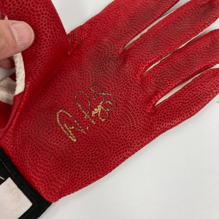 Albert Pujols Signed Game Used Batting Glove St. Louis Cardinals JSA COA