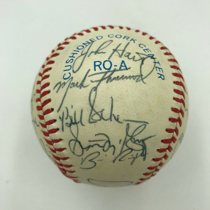 1988 Baltimore Orioles Team Signed Baseball Cal Ripken Jr Frank Robinson PSA DNA