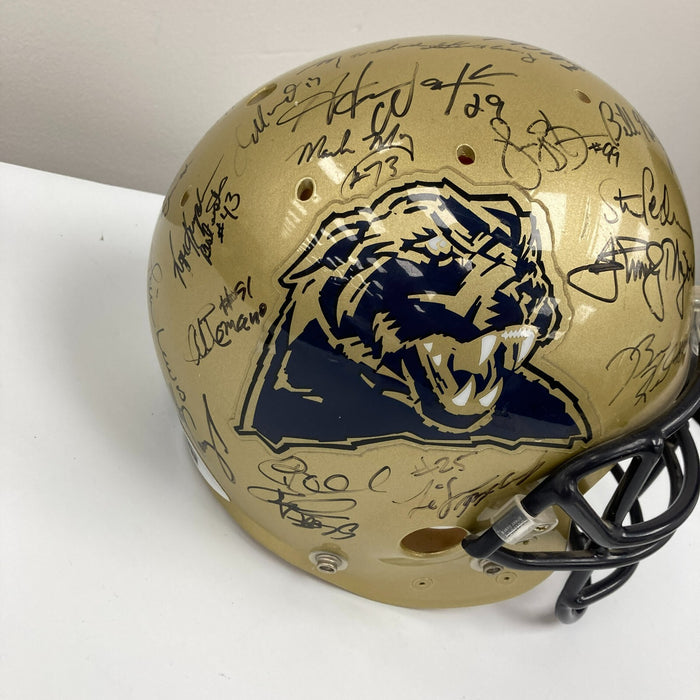 Pittsburgh Panthers Legends Multi Signed Game Helmet 30+ Sigs Dan Marino JSA COA