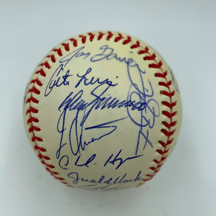 1993 Colorado Rockies Inaugural Season Team Signed Baseball With PSA DNA COA