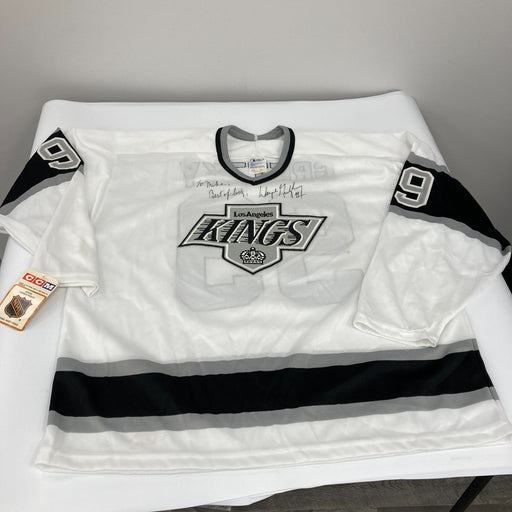 Wayne Gretzky Signed Los Angeles Kings Authentic Game Model CCM Jersey Beckett