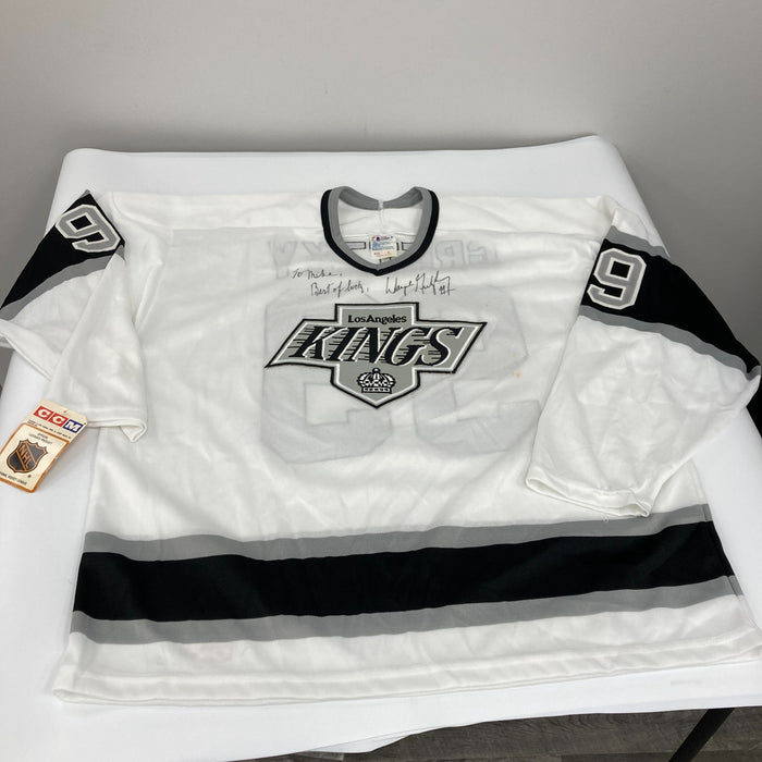 Wayne Gretzky Signed Los Angeles Kings Authentic Game Model CCM Jersey Beckett