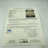 1990 Oakland A's American League Champs Team Signed Baseball JSA COA