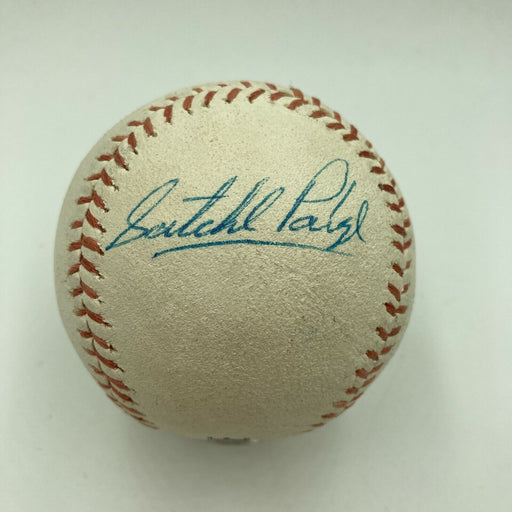 Beautiful Satchel Paige Single Signed Autographed Baseball With JSA COA