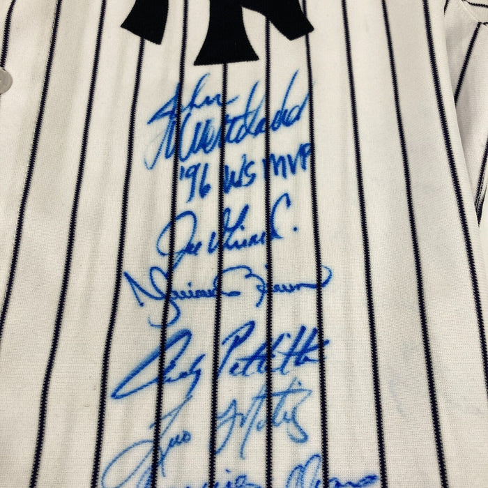 1996 New York W.S. Champs Team Signed World Series Jersey Derek Jeter JSA COA