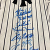 1996 New York W.S. Champs Team Signed World Series Jersey Derek Jeter JSA COA