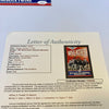 1987 Minnesota Twins World Series Champs Team Signed Wheaties Box With JSA COA